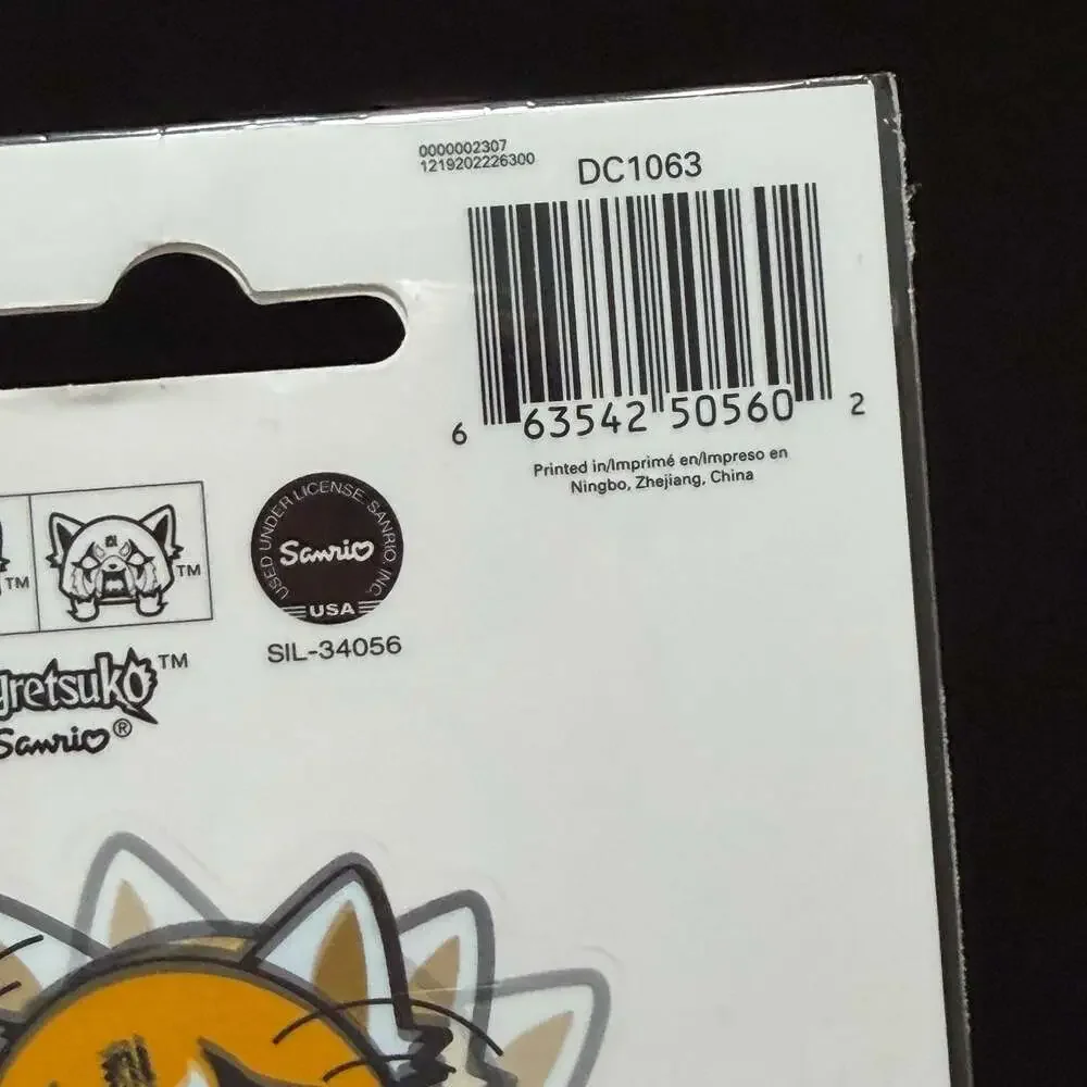 Aggretsuko Roomscapes by Trends International Phone Decals Headbanger
